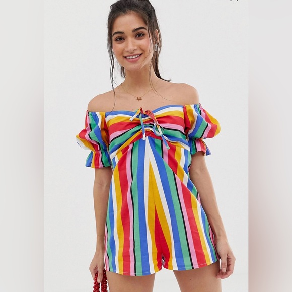 ASOS DESIGN petite romper - Picture 1 of 4